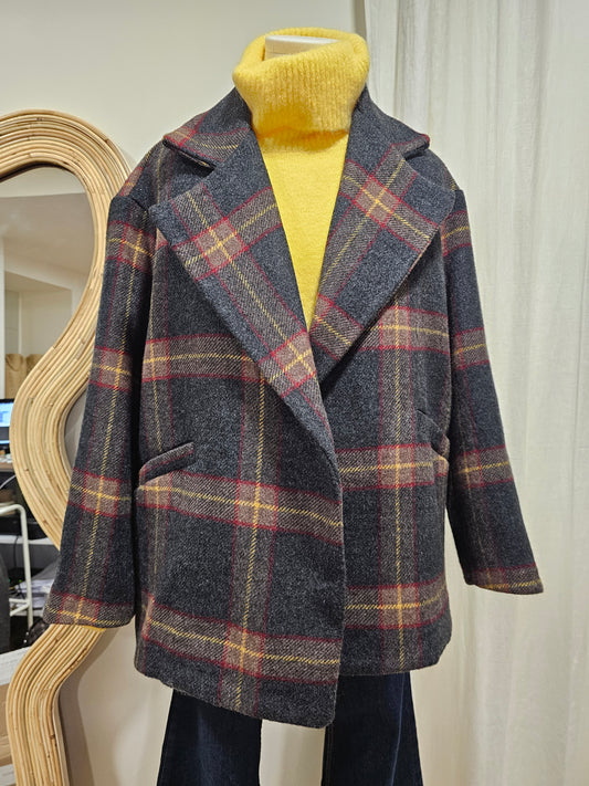 Veste à carreaux Johanna Paris