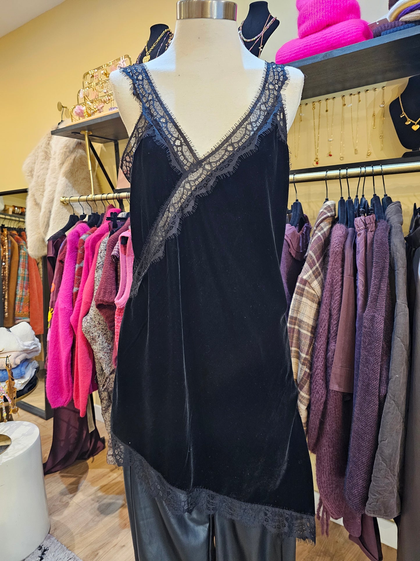 Robe nuisette velours Johanna Paris