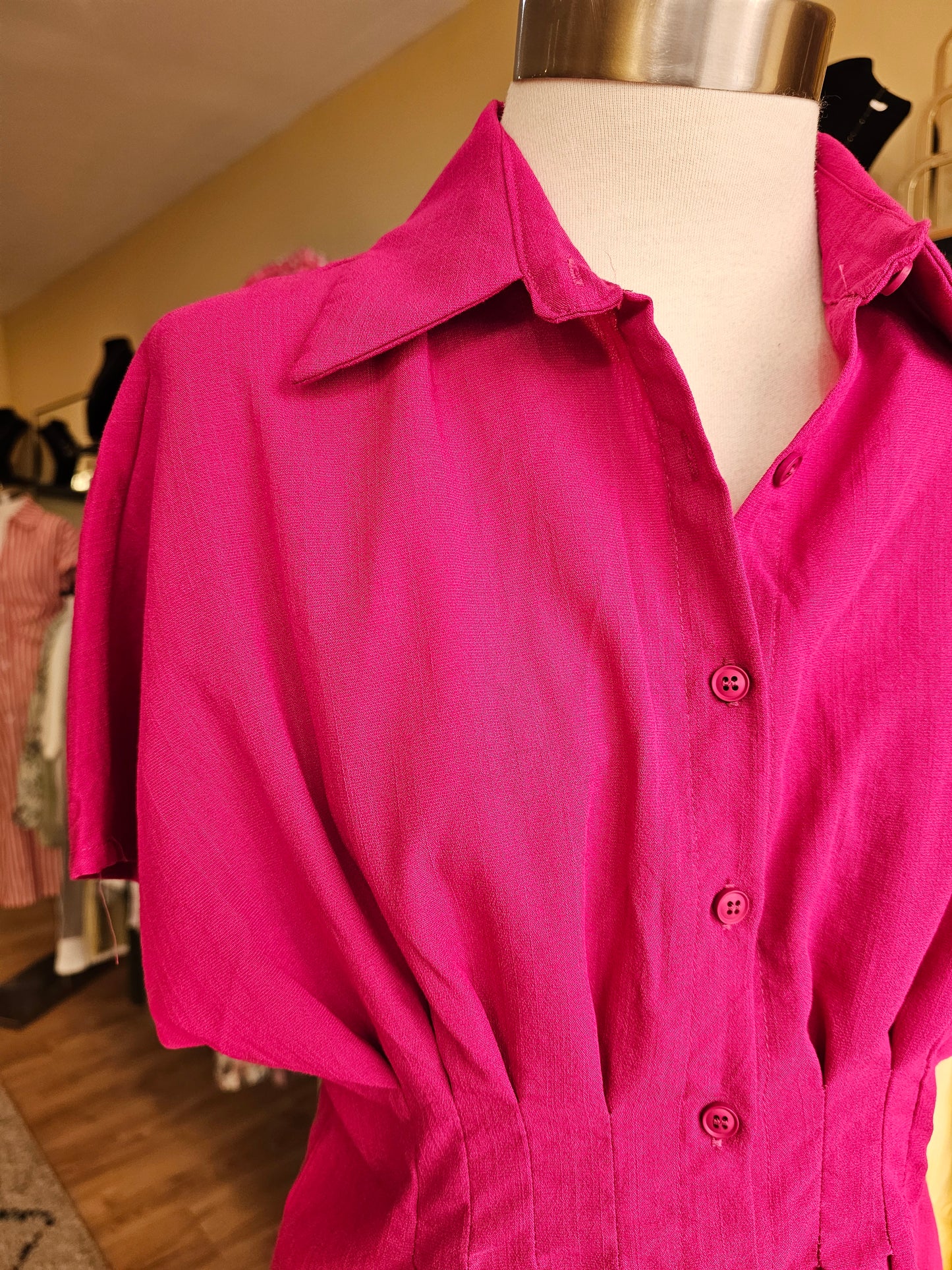 Chemise fushia