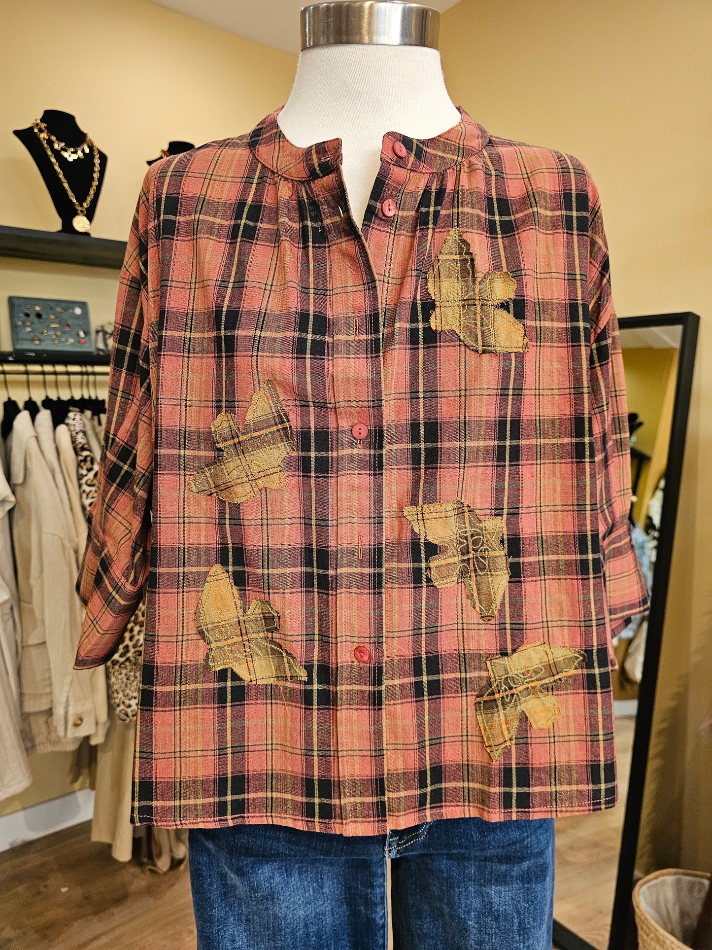 Chemise à carreaux Adoré Paris