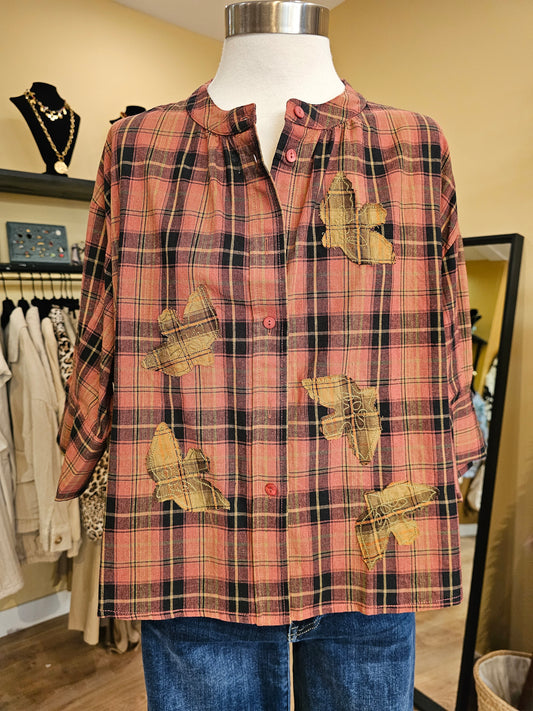 Chemise à carreaux Adoré Paris