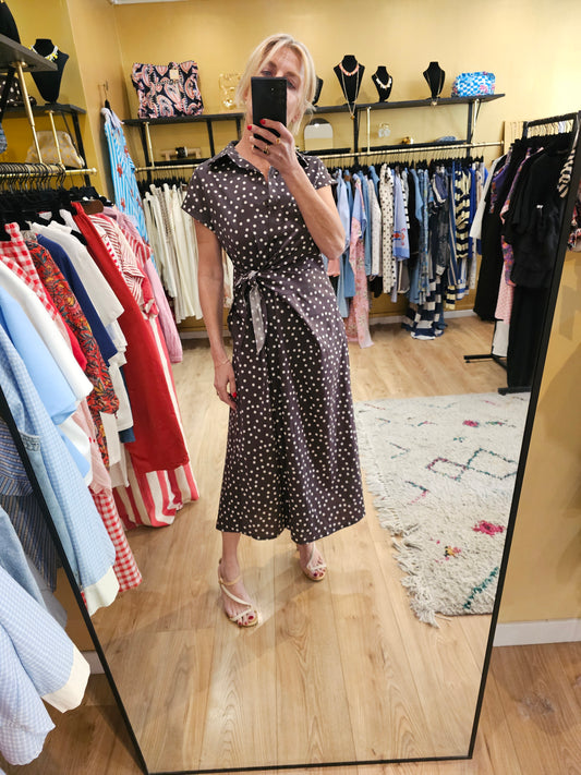 Robe à pois