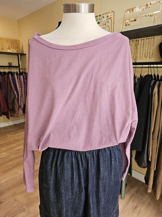 Tshirt biba parme Johanna Paris