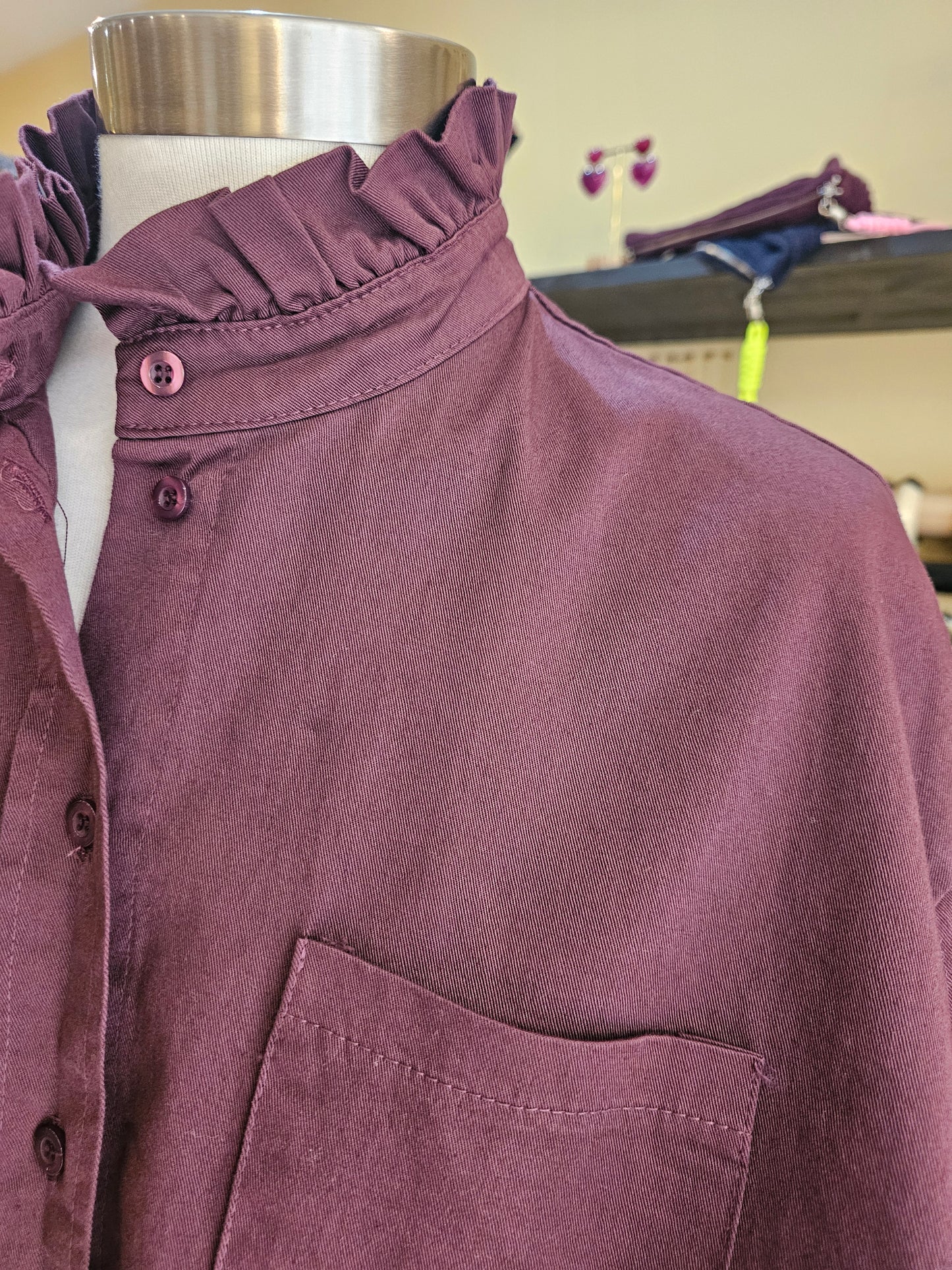 Chemise prune
