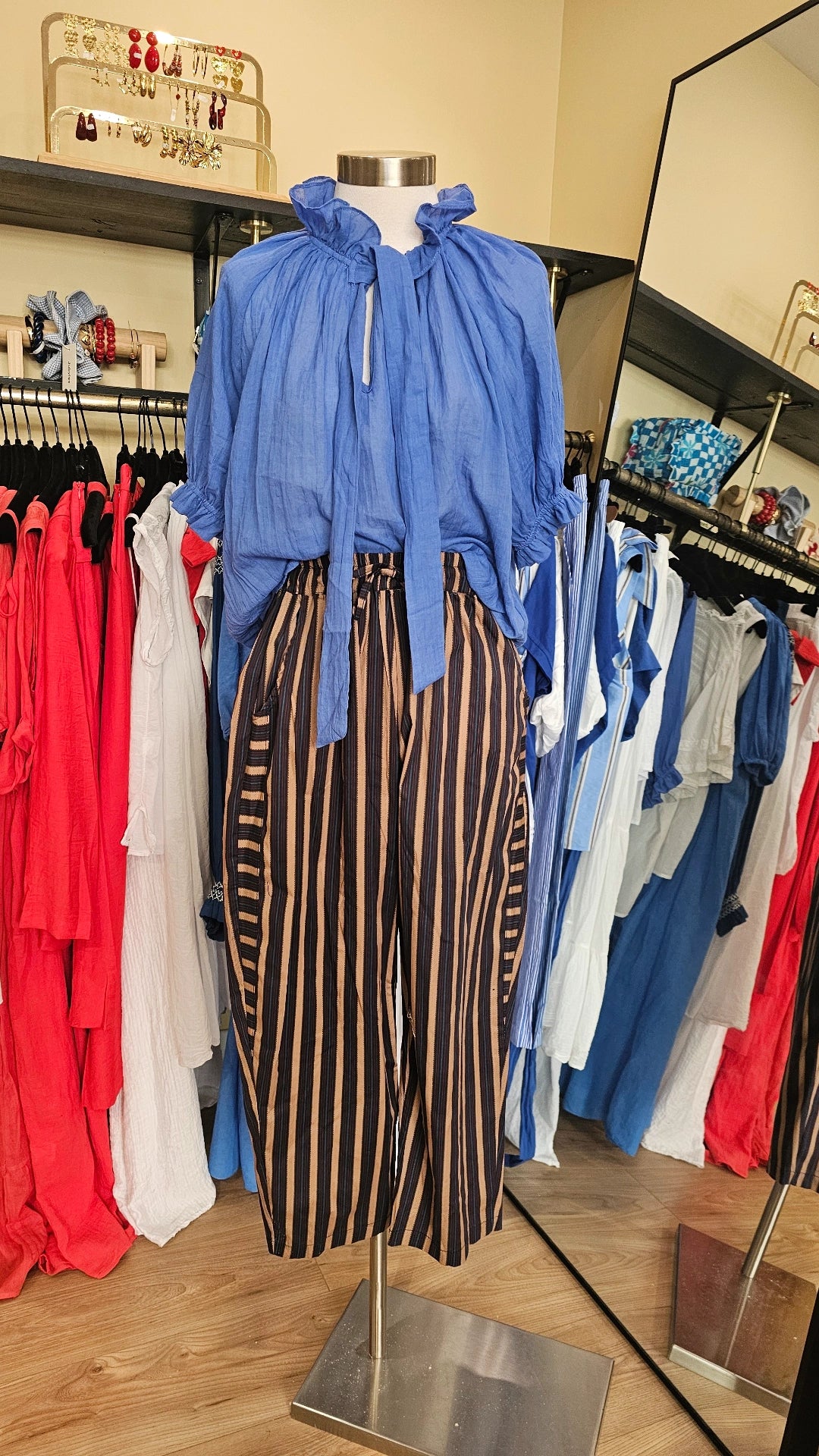 Top bleu