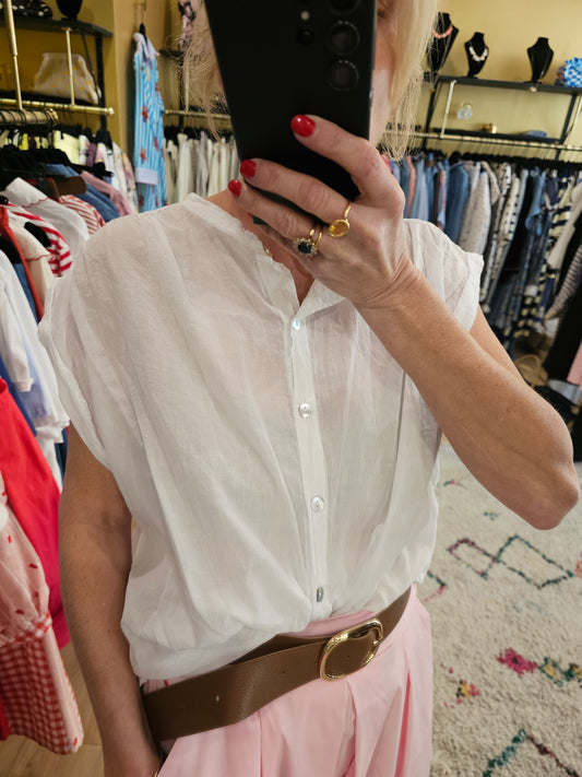 Chemise sans manche Johanna Paris