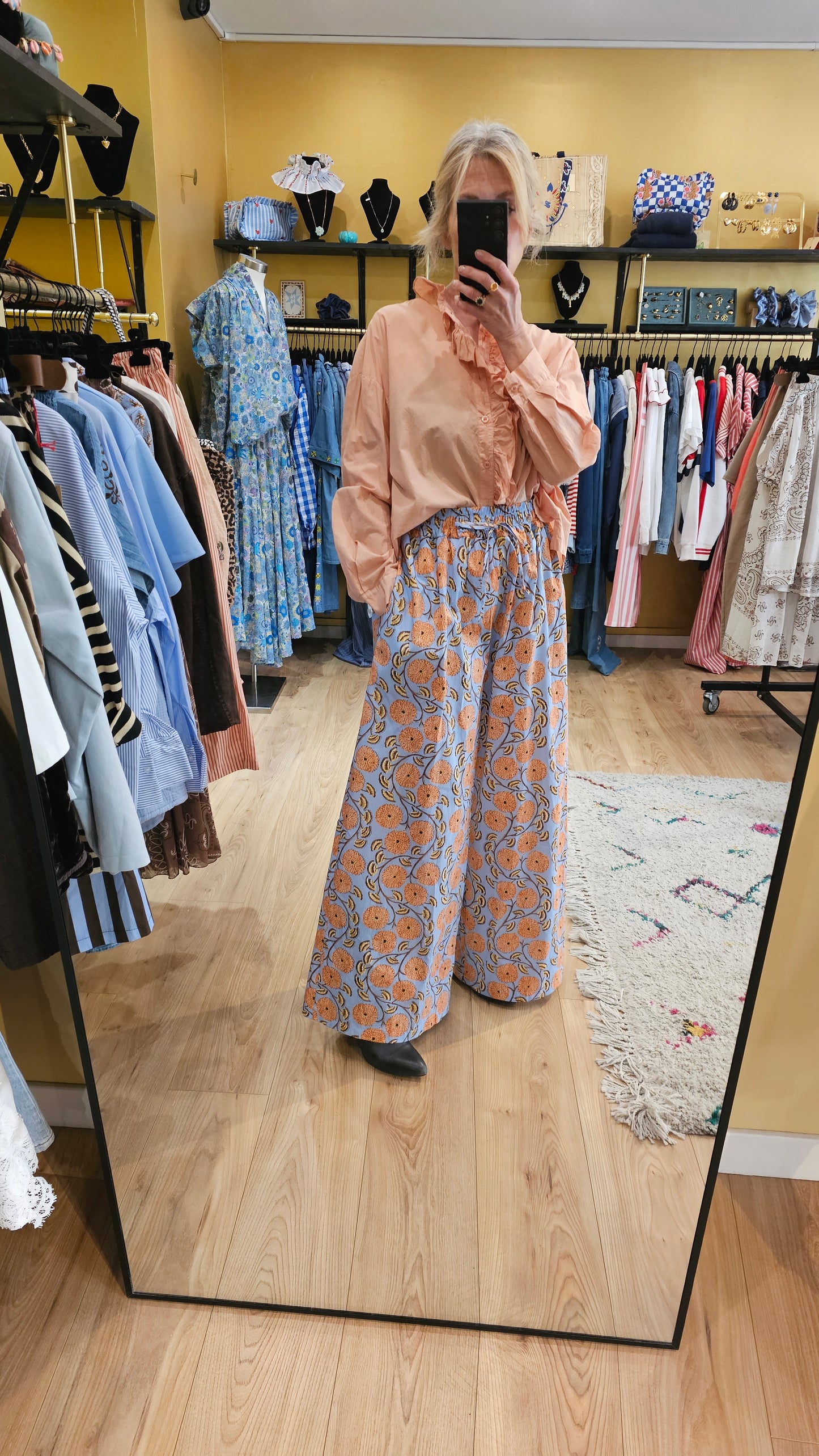 Pantalon fleuri Johanna Paris