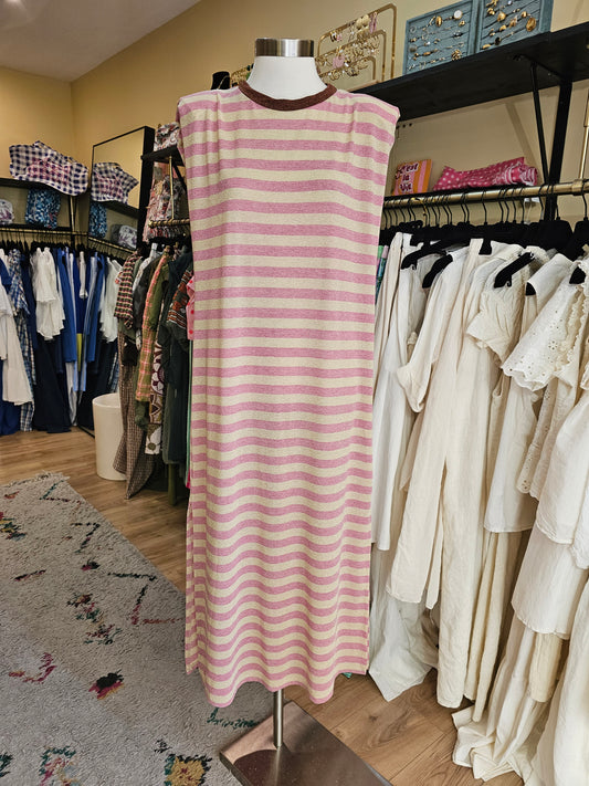 Robe lurex epaulée