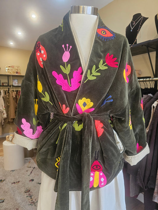 Kimono velours The corner