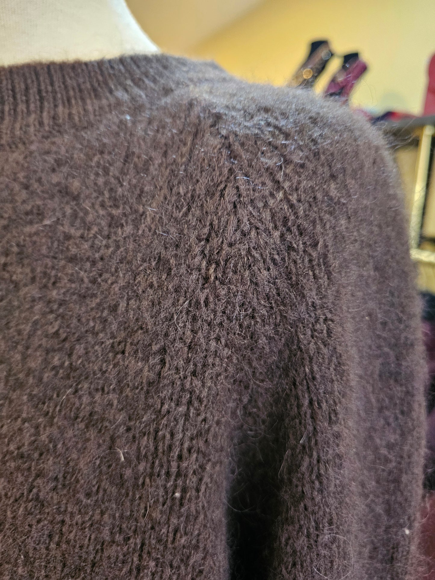 Pull marron Johanna Paris