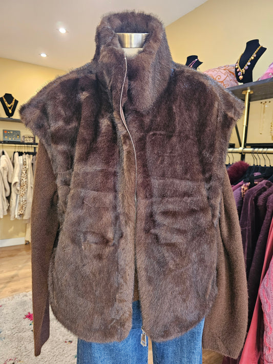 Veste fourrure