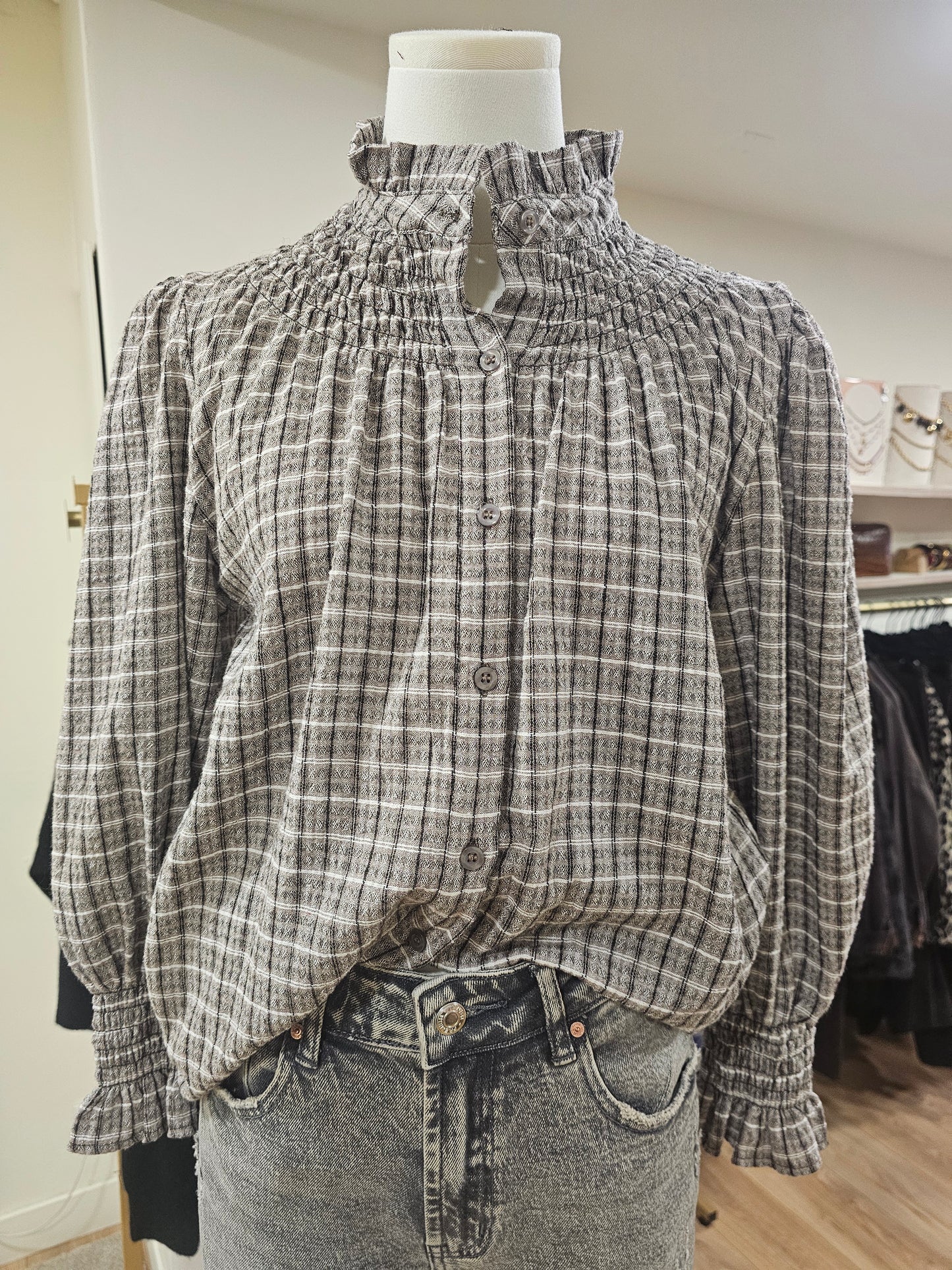 Chemise à carreaux Johanna Paris