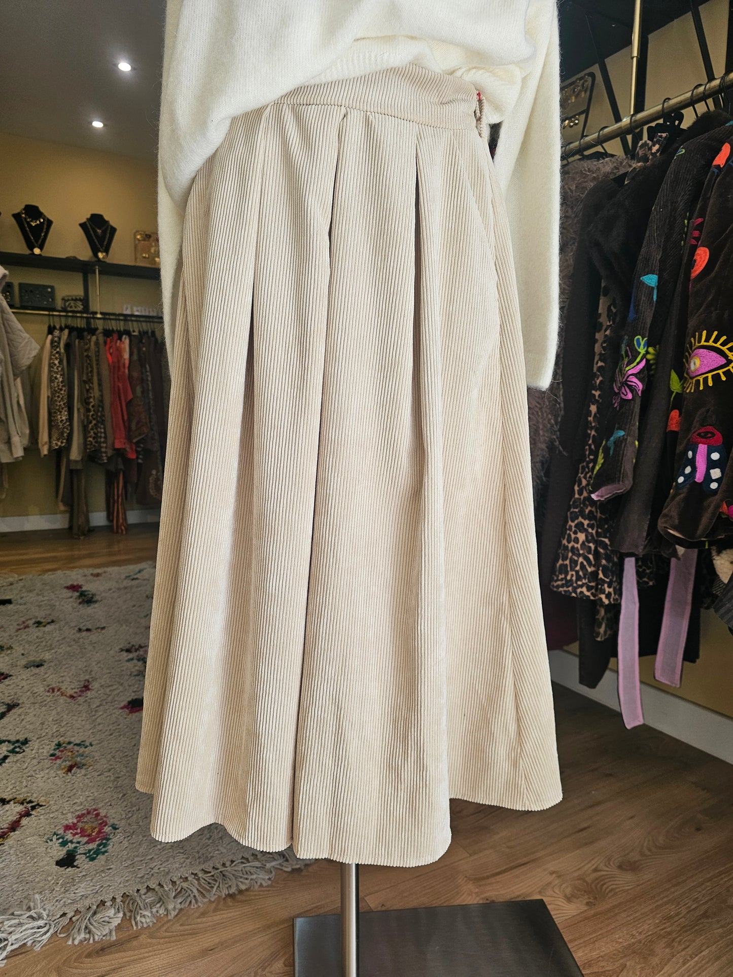 Jupe velours Johanna Paris