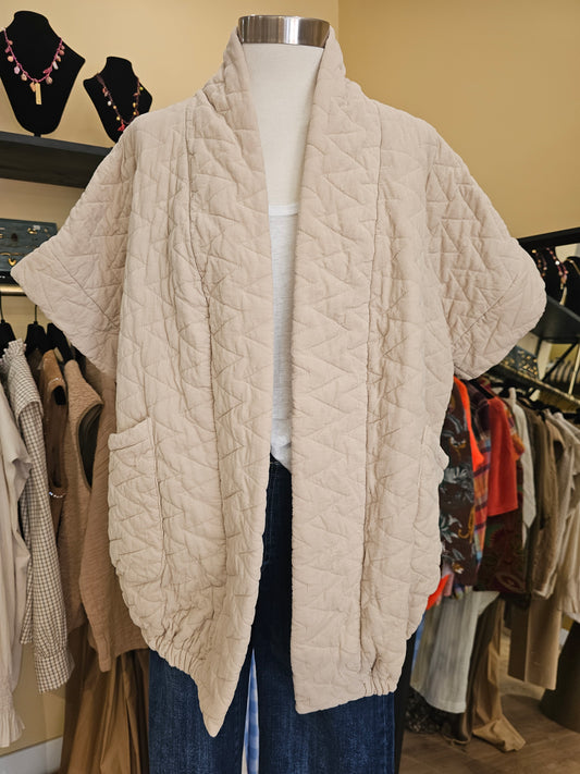 Veste sans manche oversize Johanna Paris