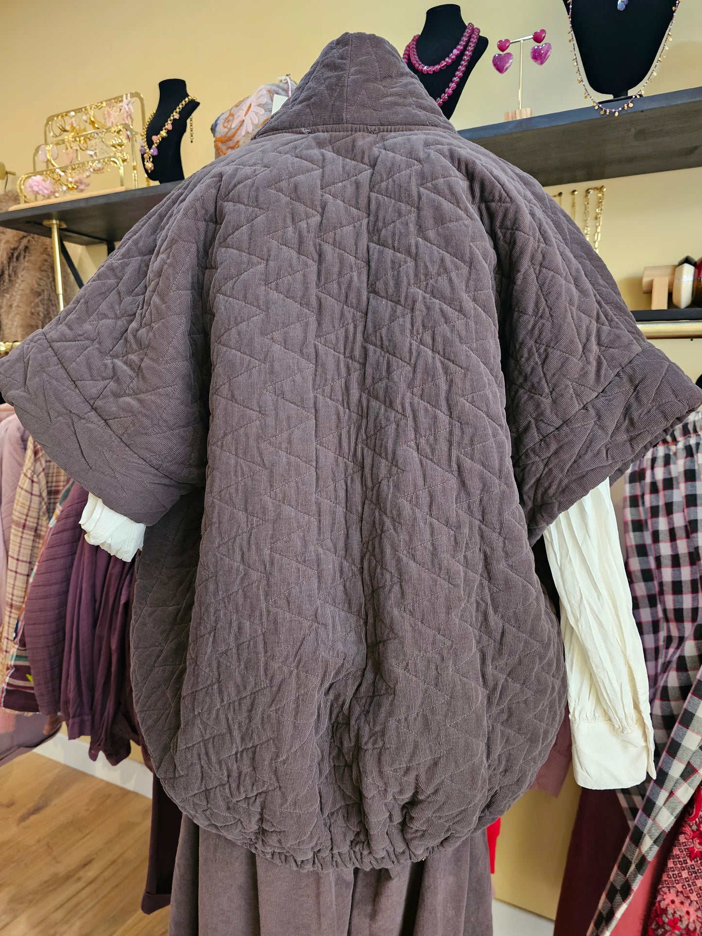 Veste velours sans manche Johanna Paris