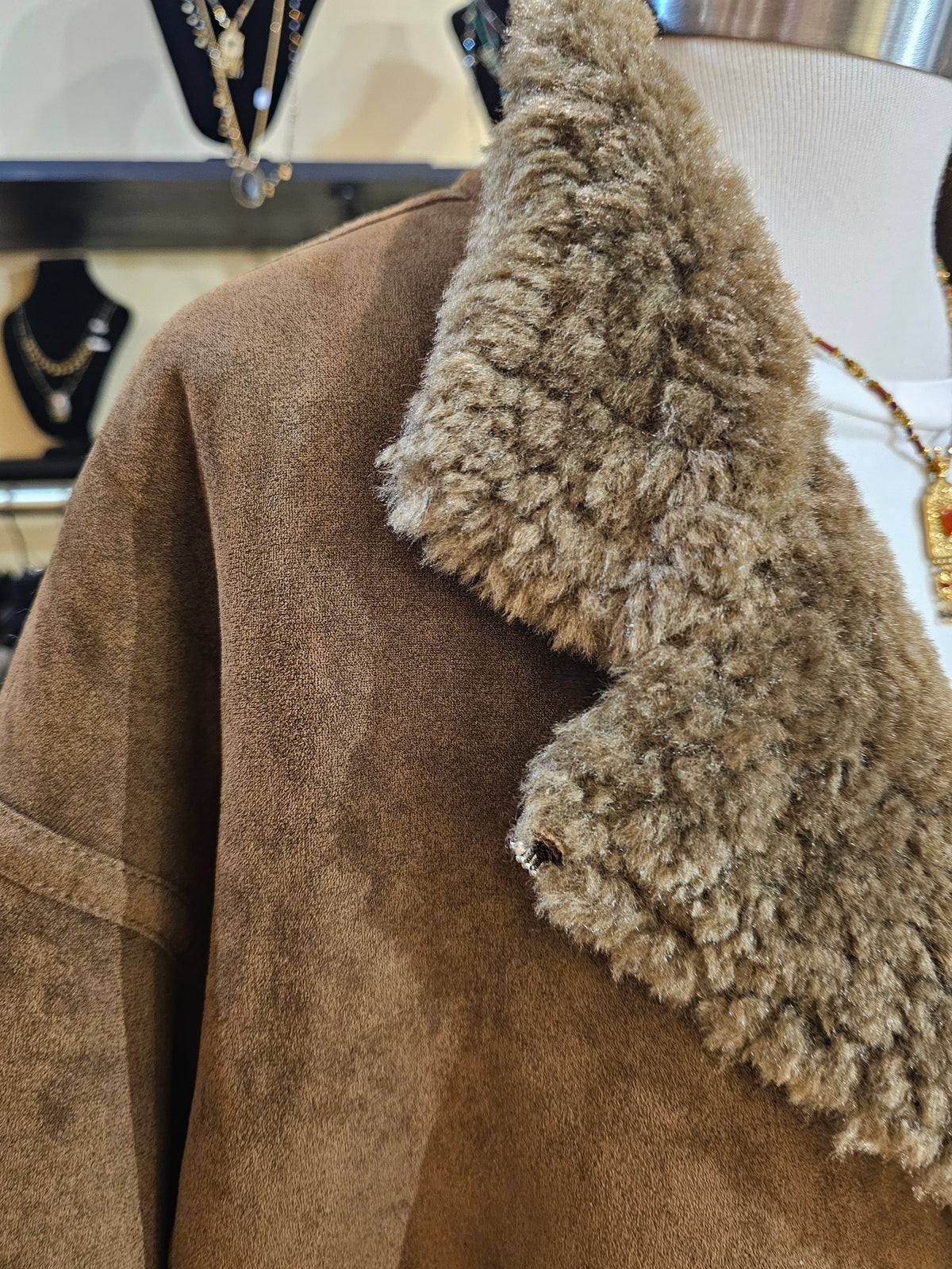 Blouson chocolat Johanna Paris