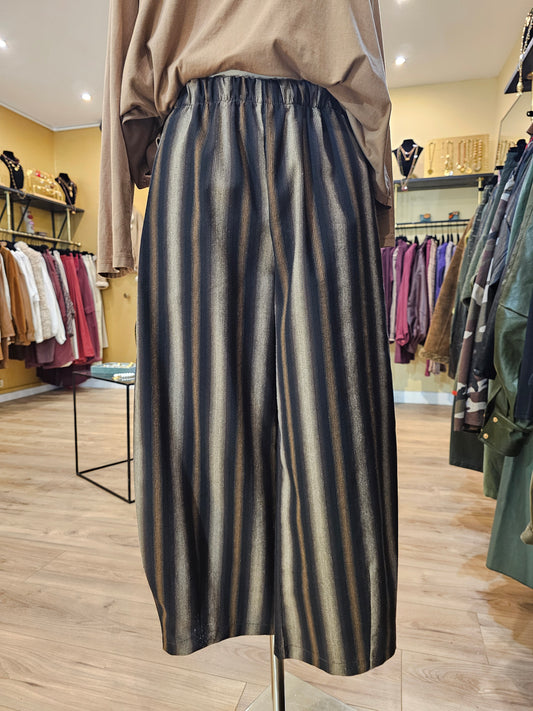 Pantalon magique barrel rayé Johanna Paris