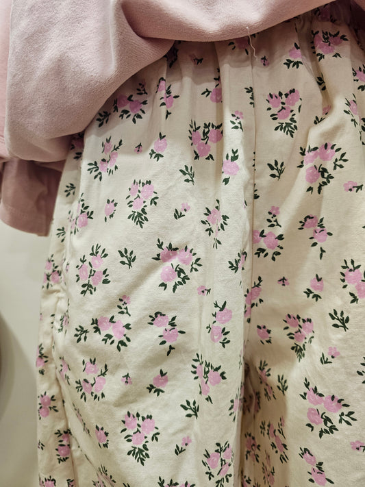 Pantalon magique fleurs Johanna Paris