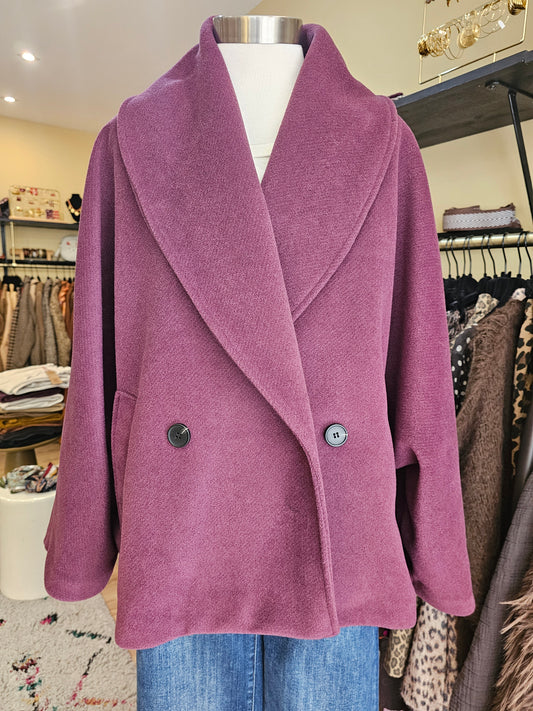 Veste prune Johanna Paris