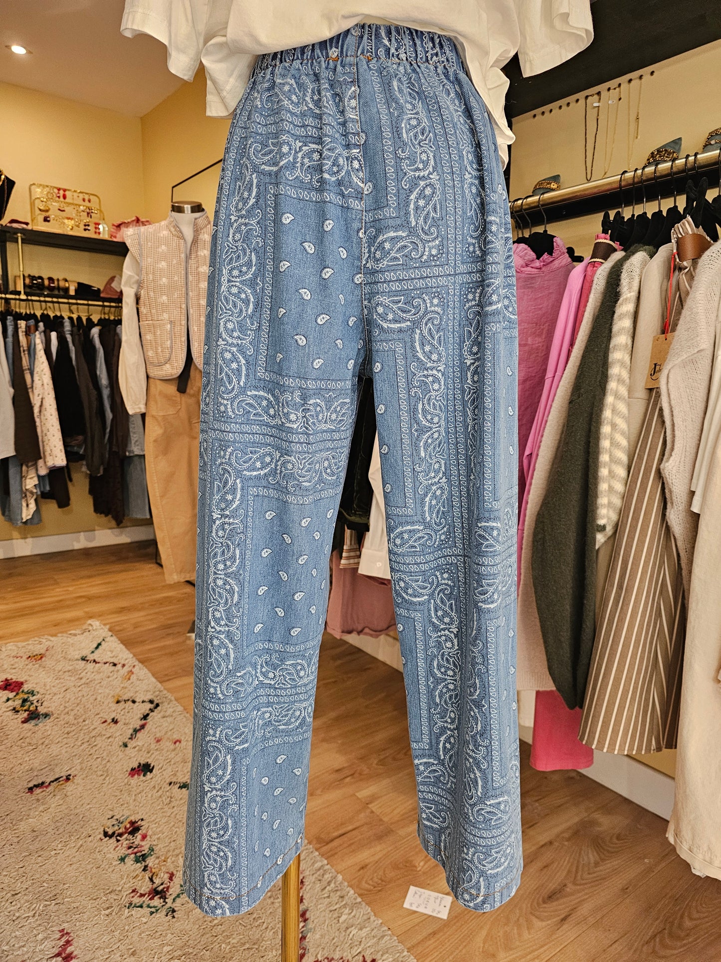 Pantalon magique jeans bandana