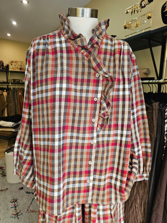 Chemise à carreaux Johanna Paris