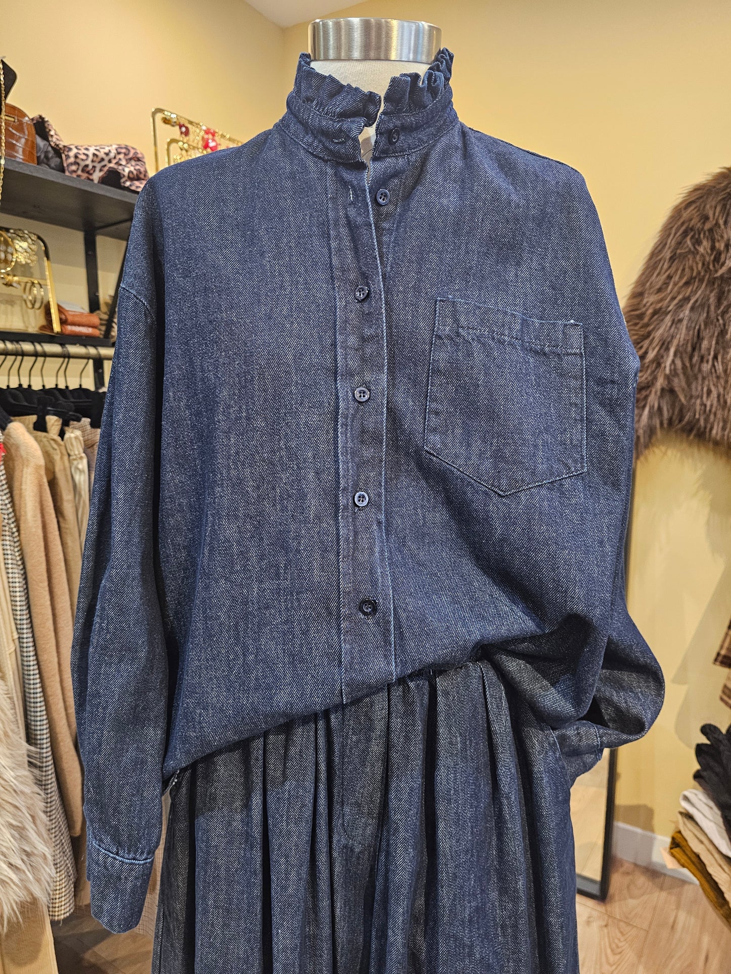 Chemise en jeans Johanna Paris