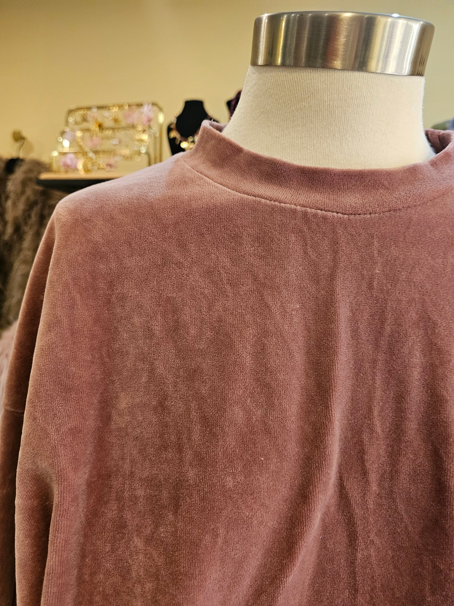Sweat velours Johanna Paris