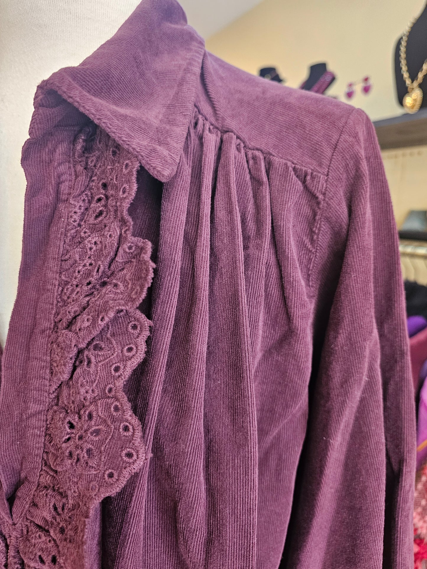 Blouse en velours - Johanna Paris