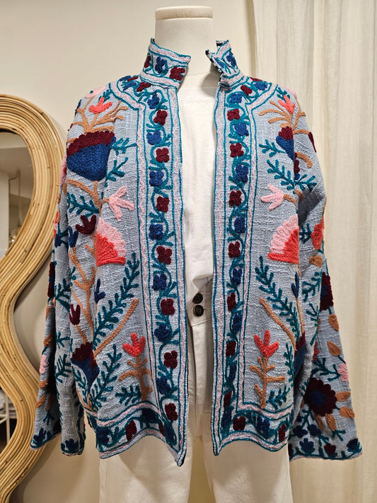 Veste brodée Johanna Paris