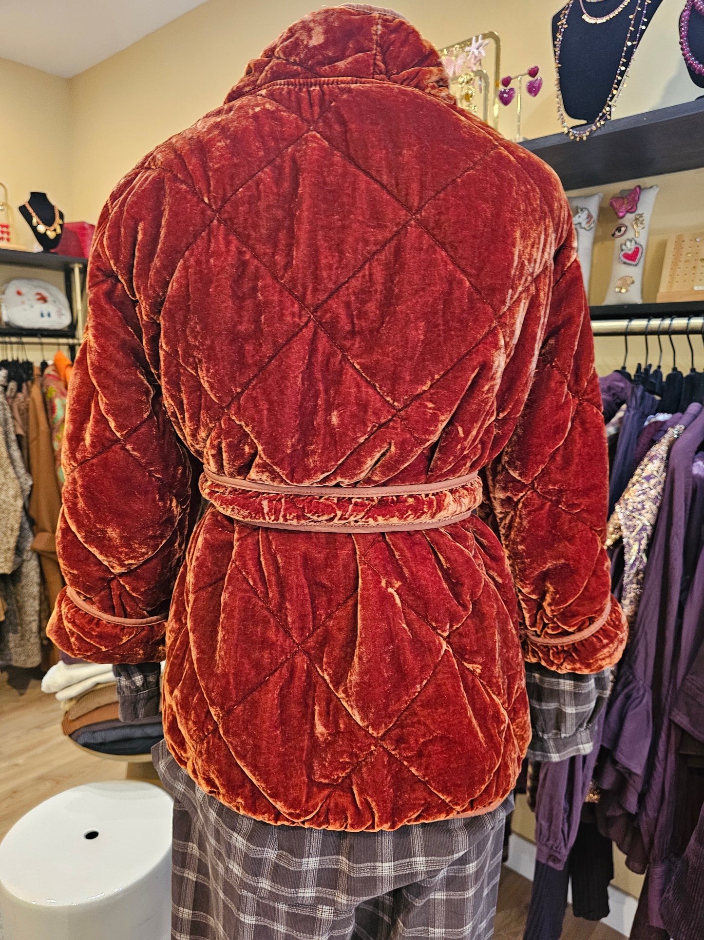 Kimono en velours Johanna Paris