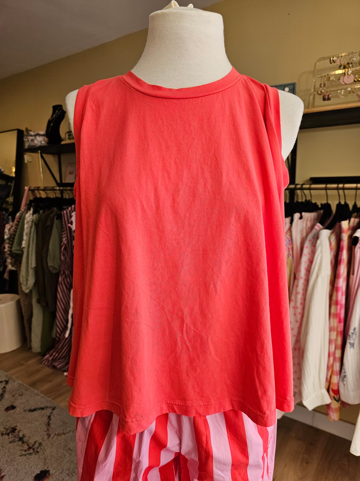 Debardeur biba rouge johanna Paris