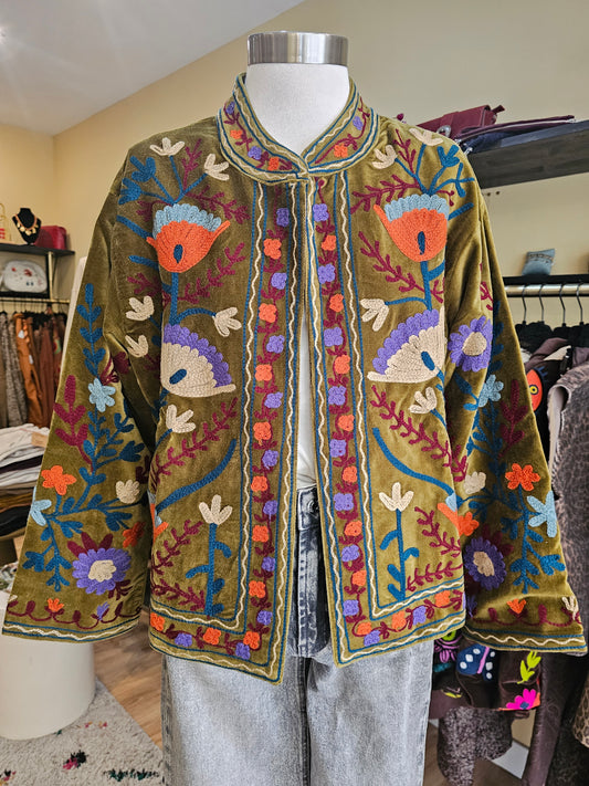 Veste brodée Johanna Paris