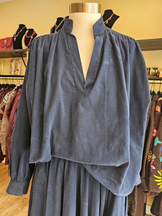 Blouse en velours Johanna Paris