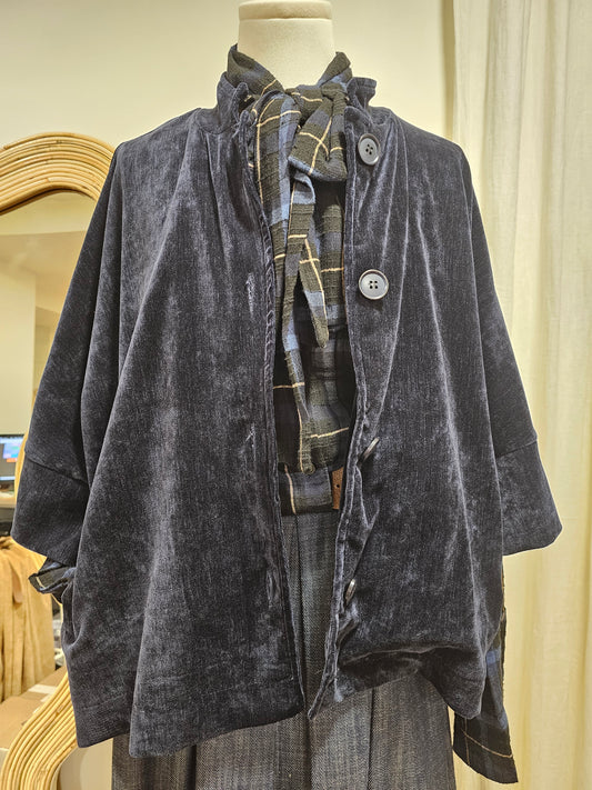 Veste velours sans manche Johanna Paris