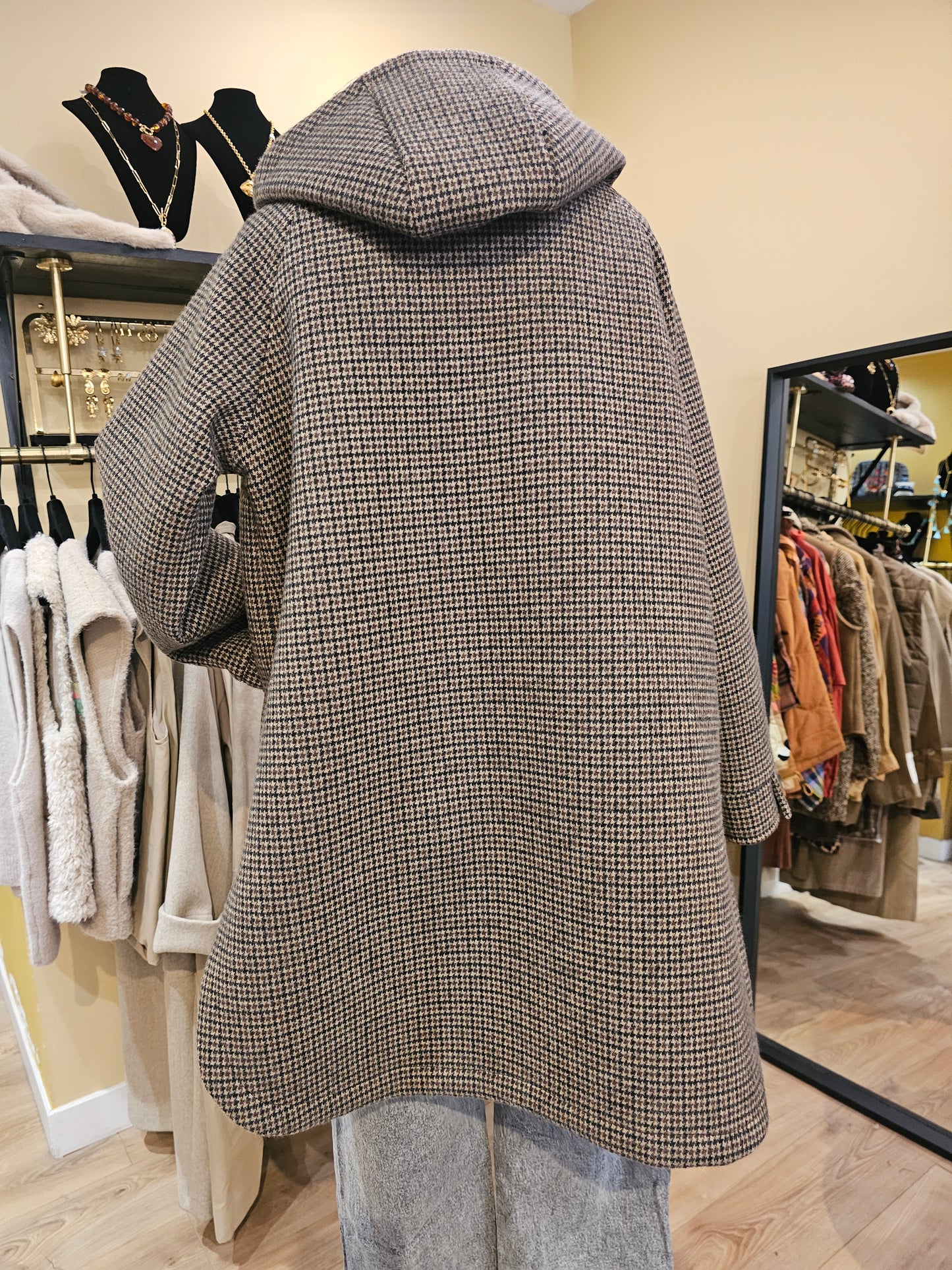 Manteau pied de poule Johanna Paris