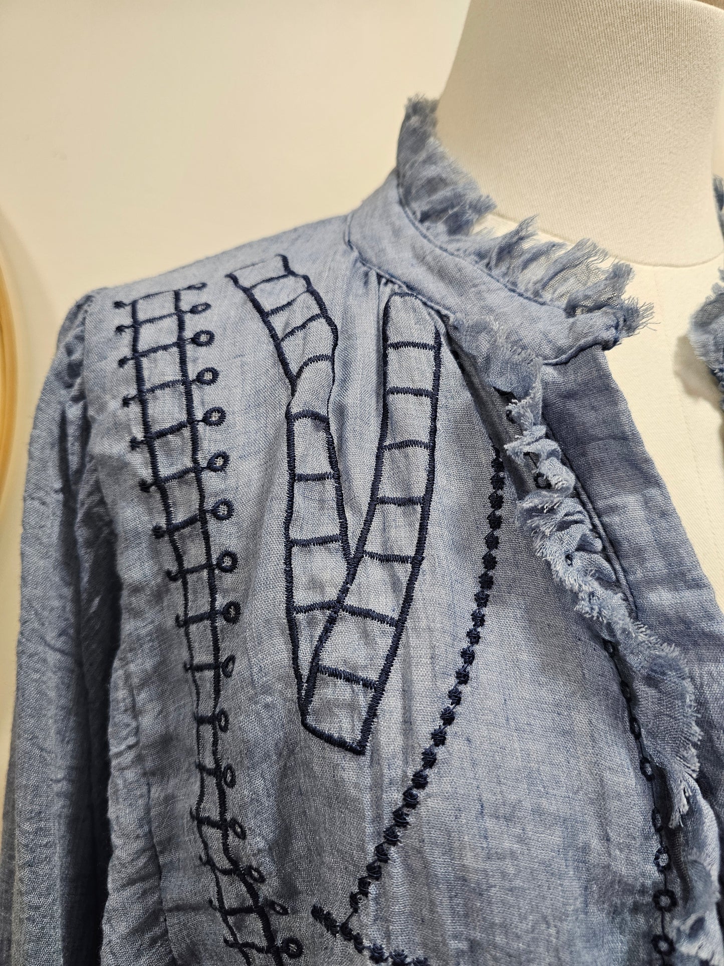 Blouse brodée Johanna Paris