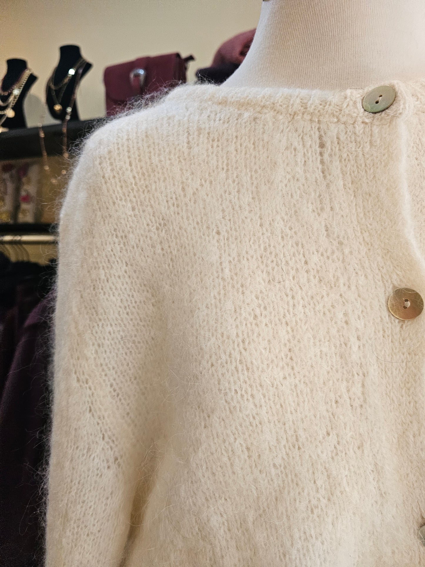 Gilet ecru Johanna Paris