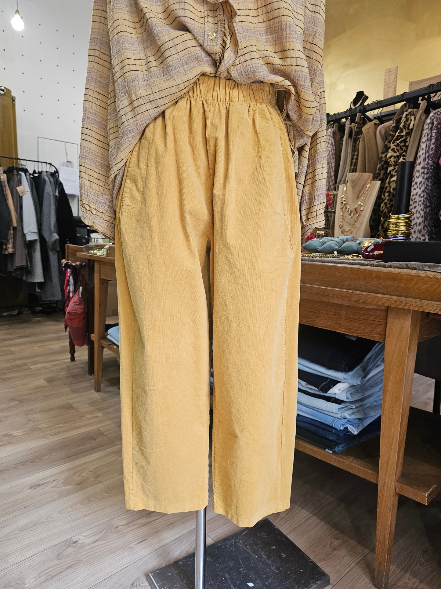 Pantalon magique velours Johanna Paris