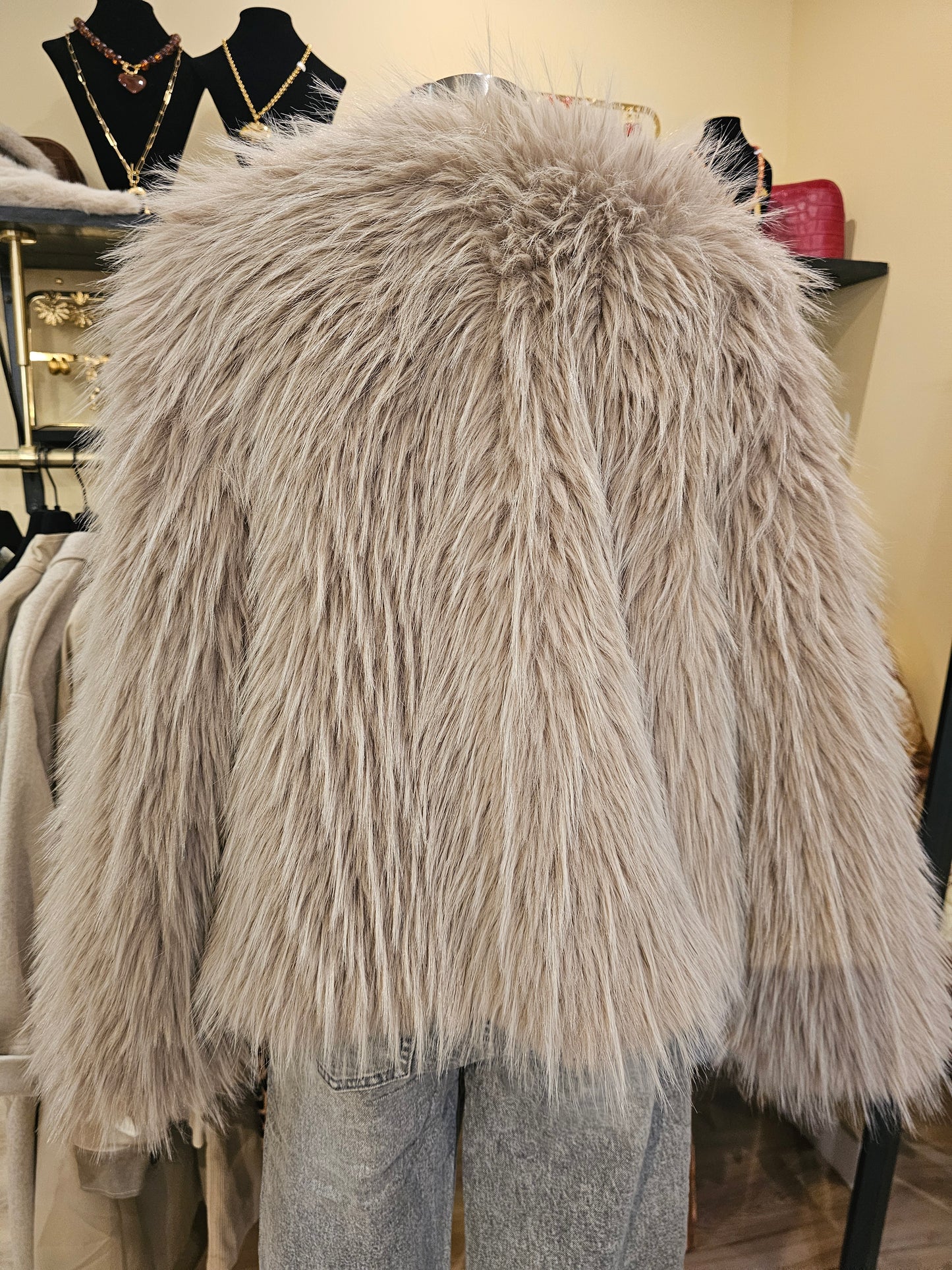 Veste fausse fourrure Johanna Paris