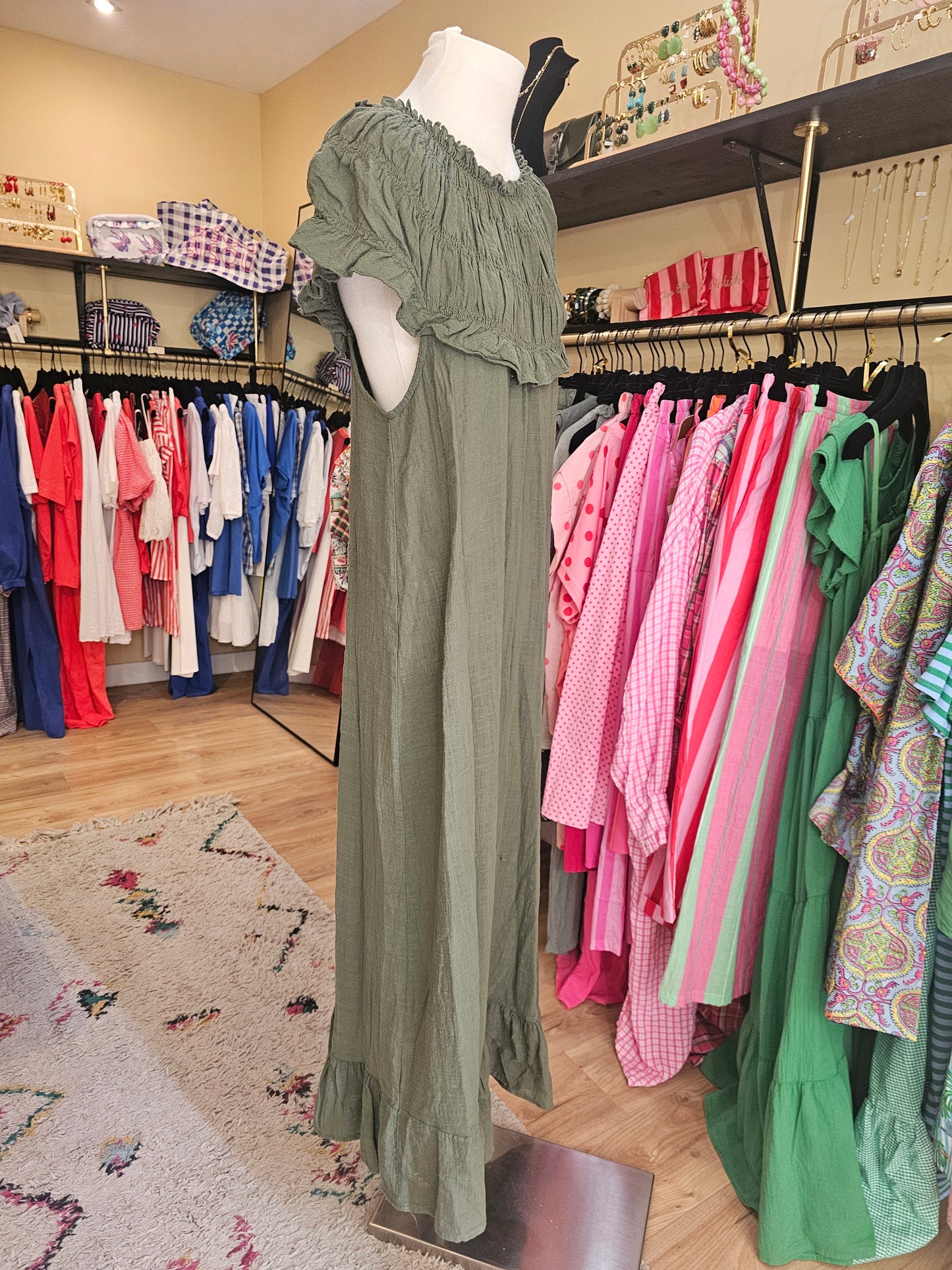 Robe kaki Johanna paris