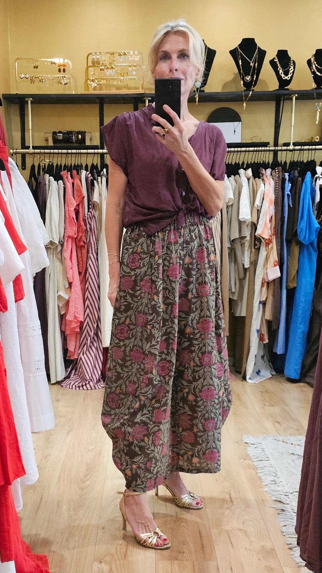 Chemise sans manche Johanna Paris