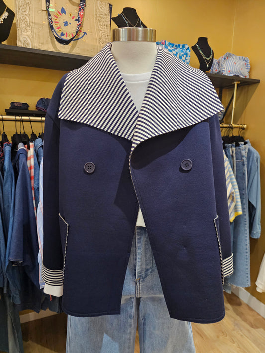 Veste marine Johanna Paris