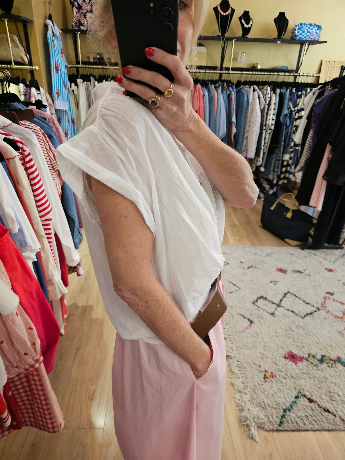 Chemise sans manche Johanna Paris