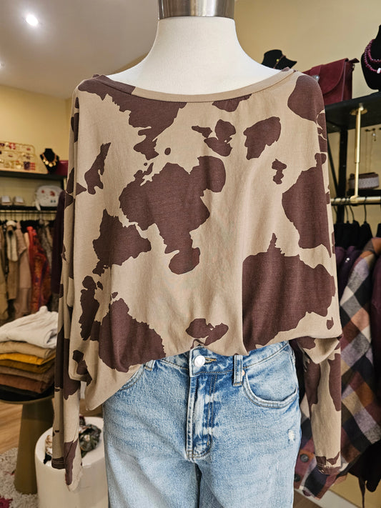 Tshirt biba motif vache - Johanna Paris