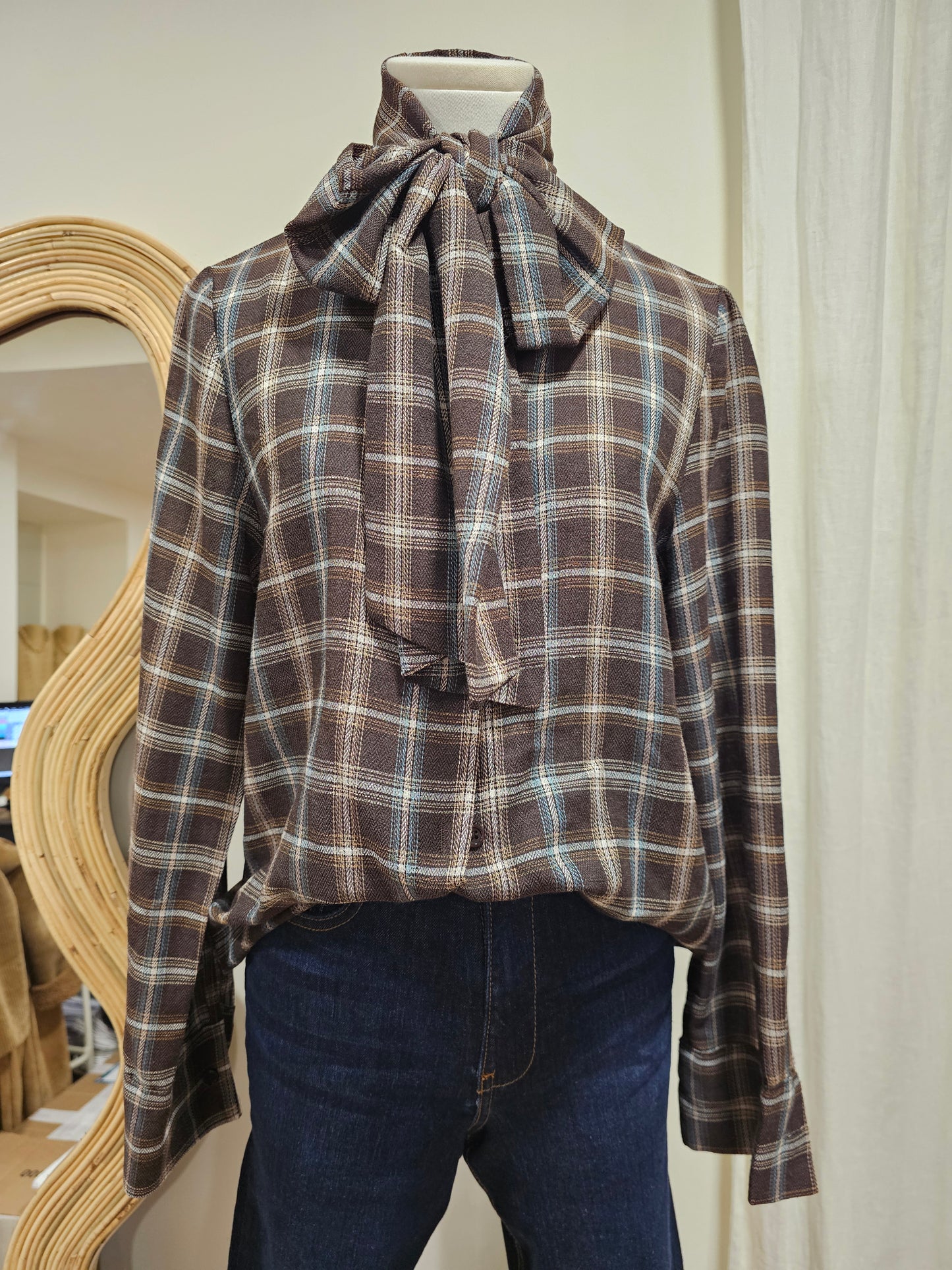 Chemise col lavallière Johanna Paris