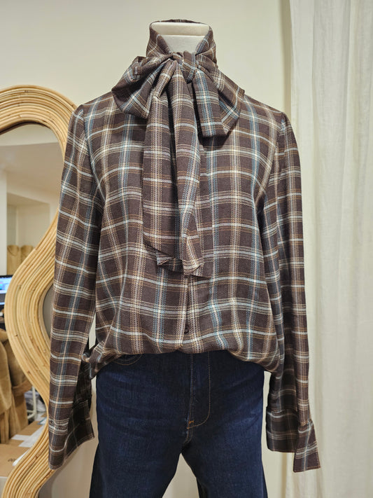 Chemise col lavallière Johanna Paris