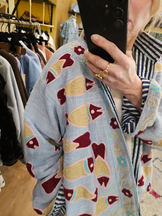 Veste brodée Johanna Paris