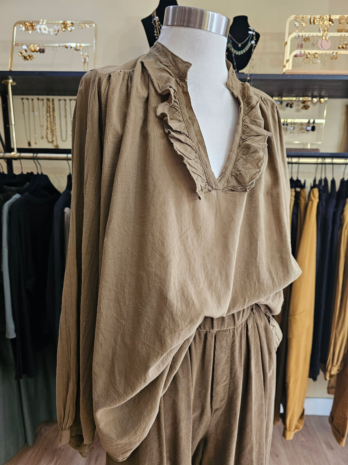 Blouse en coton Johanna Paris