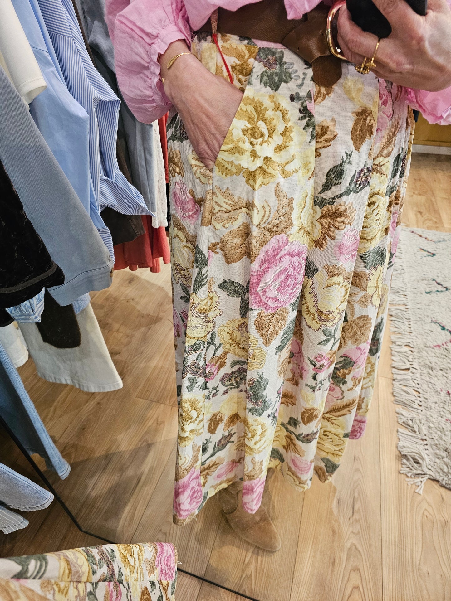 Jupe fleuries Johanna Paris