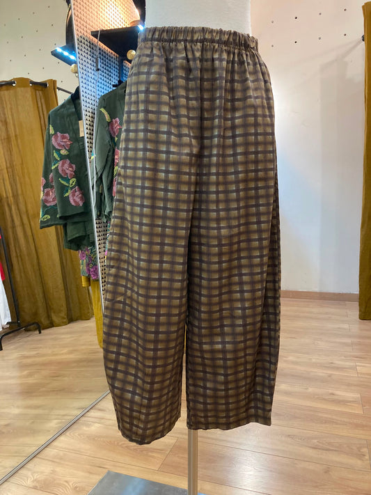 Pantalon a carreaux Johanna Paris